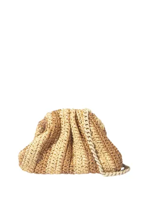 Mini Game Crochet Stripe Bag | Natural