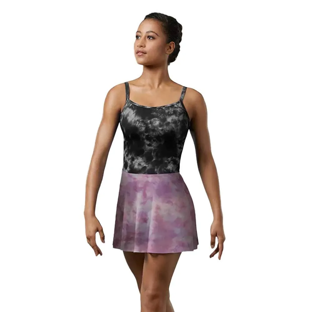 Mirella MS161 Watercolour Pull-on Skirt - Women's