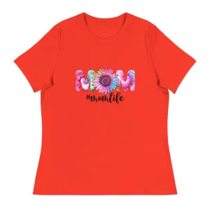 Mom #Momlife - Women's Relaxed T-Shirt