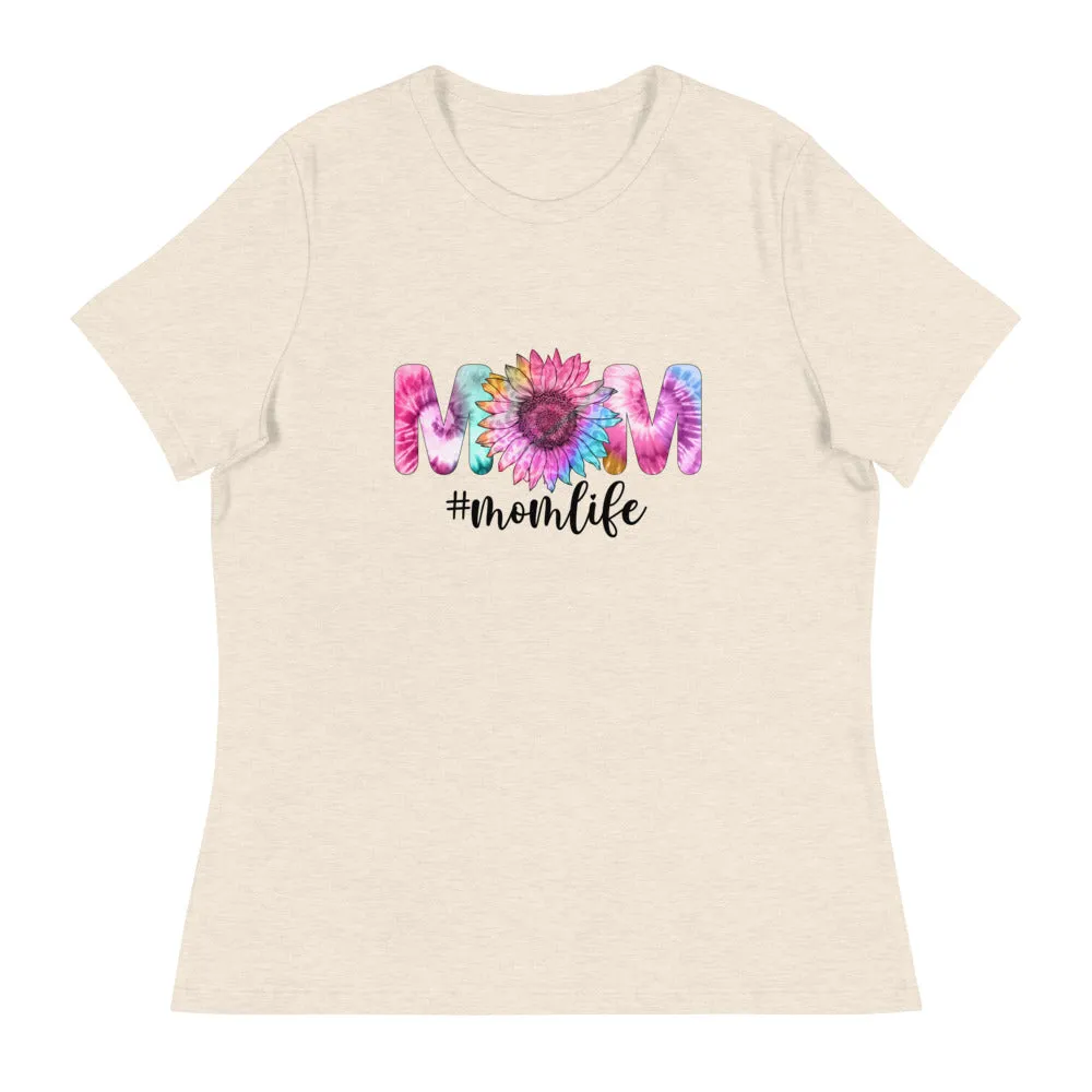 Mom #Momlife - Women's Relaxed T-Shirt
