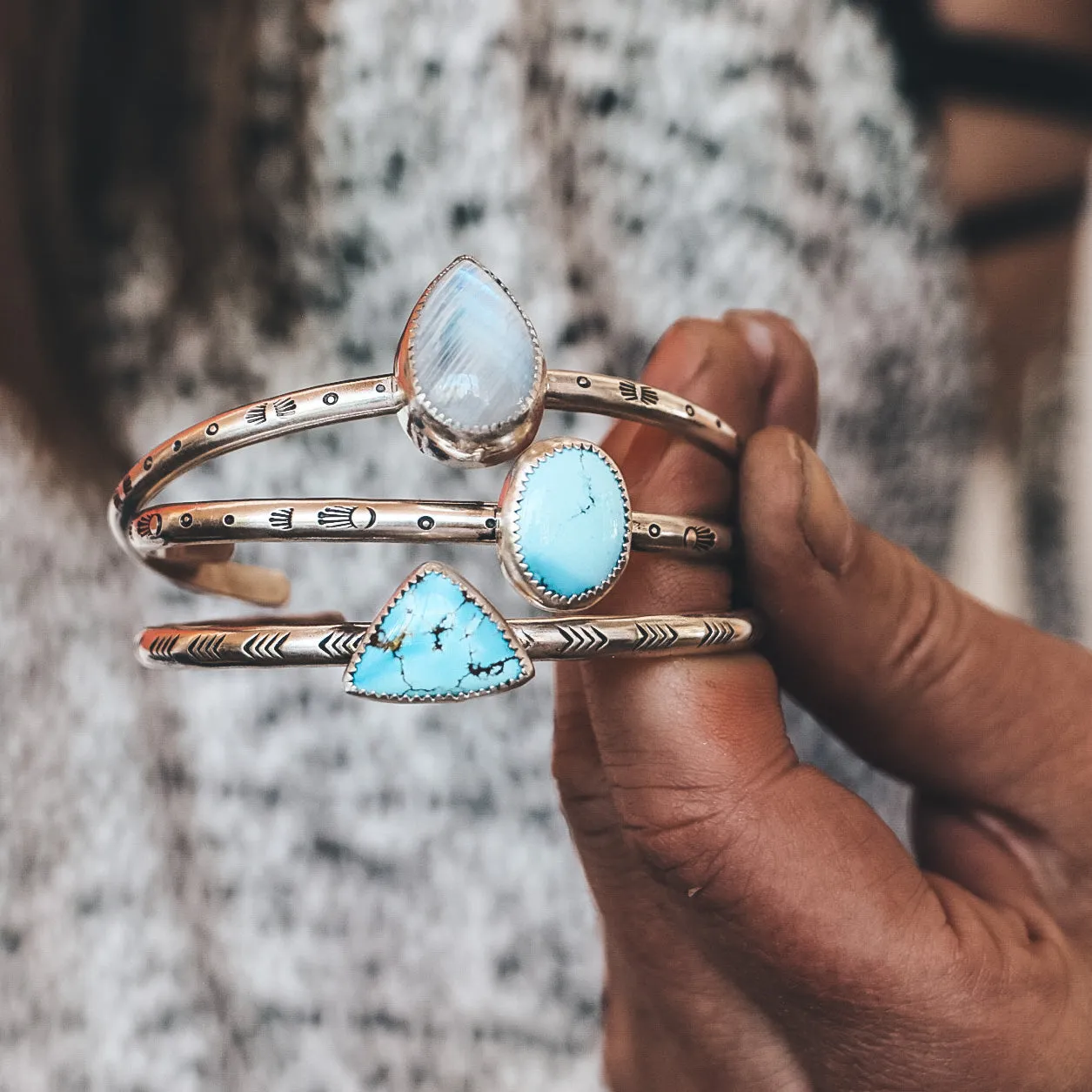 Moonstone Cuff #1