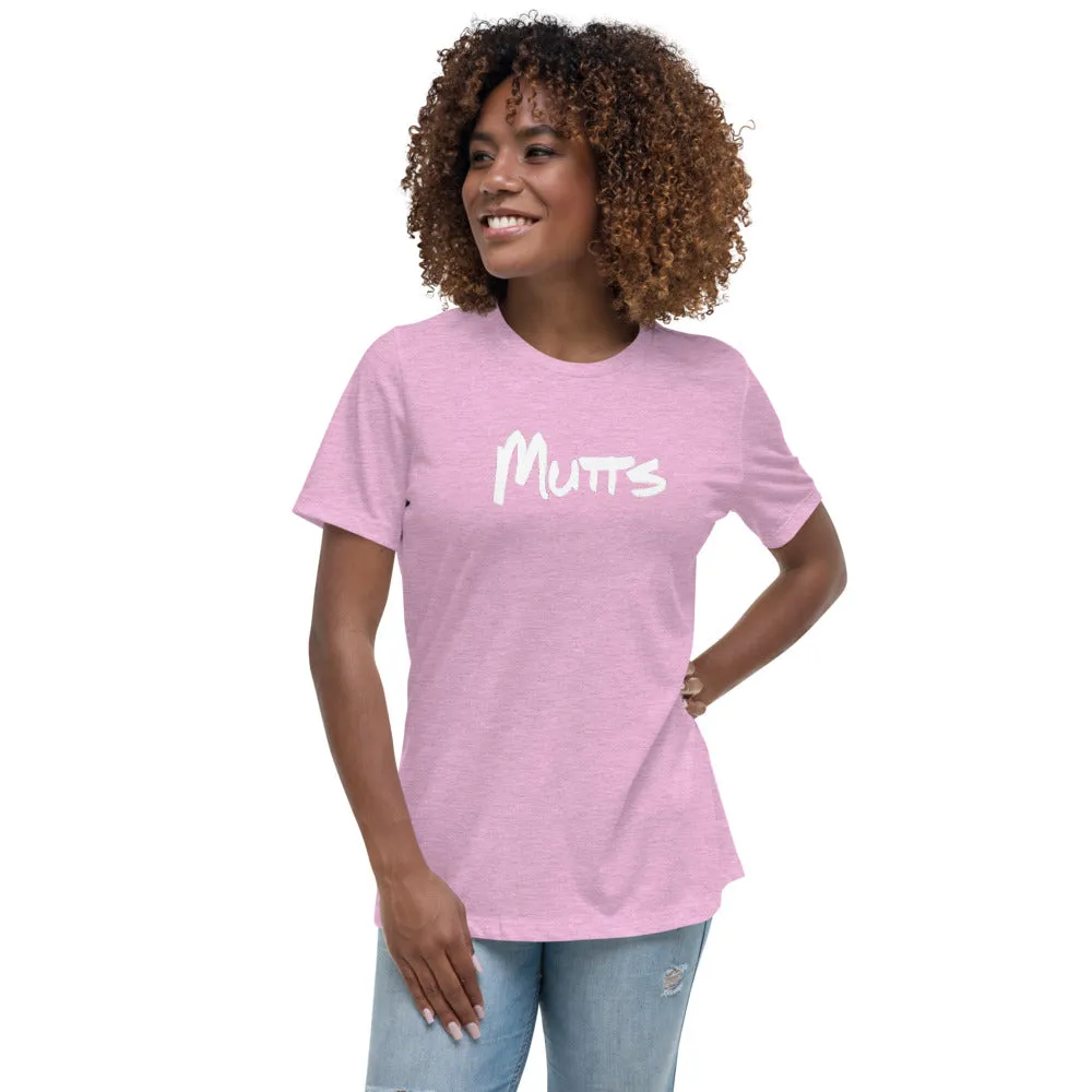 Mutts Script Women's Tee (Print on Demand)