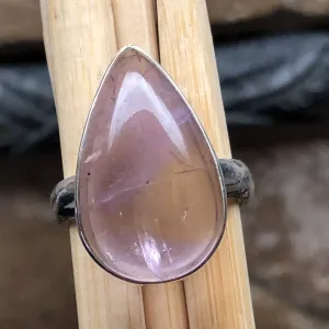 Natural Ametrine 925 Solid Sterling Silver Ring Size 6.5, 7.5