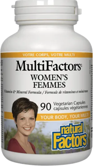 Natural Factors MultiFactors Women's (90 VCaps)