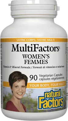 Natural Factors MultiFactors Women's (90 VCaps)