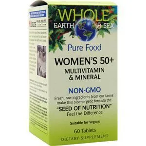 Natural Factors Whole Earth & Sea - Women's 50   60 tabs