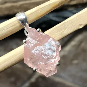 Natural Pink Morganite Pendant 30mm