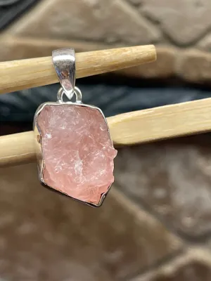 Natural Pink Morganite Pendant Necklace
