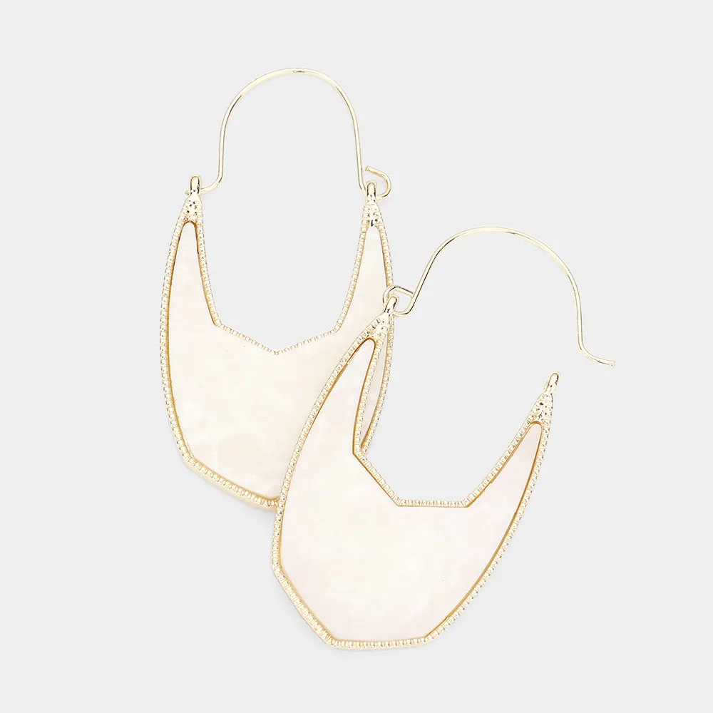 Natural Stone Earring