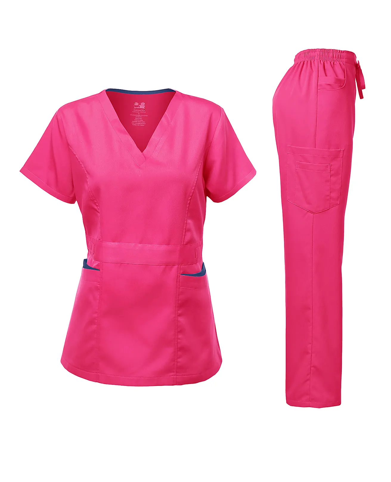 Natural Stretch Women's V-Neck Scrub Sets [NS2100]
