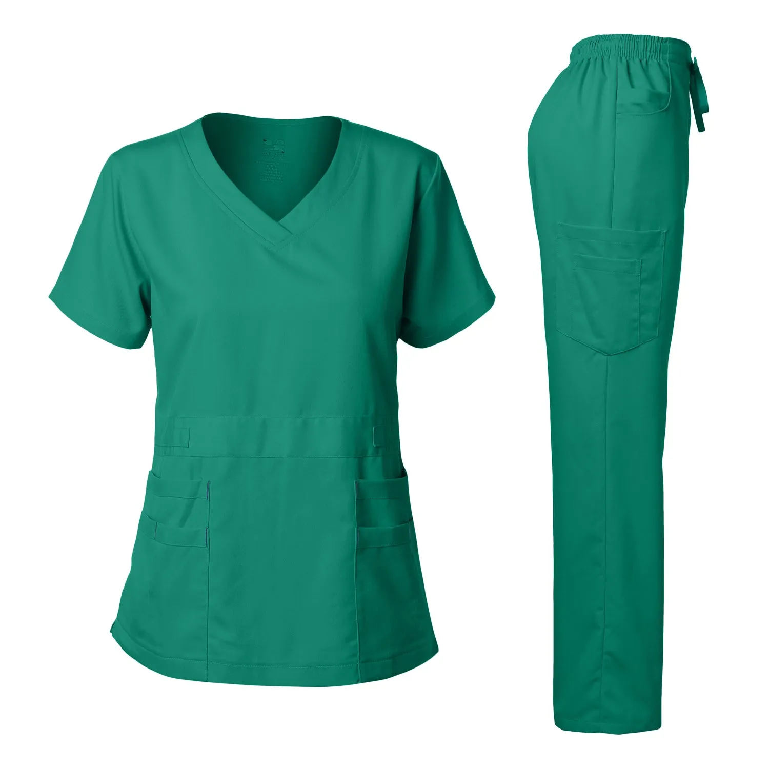 Natural Stretch Women's V-Neck Scrub Sets [NS2100]