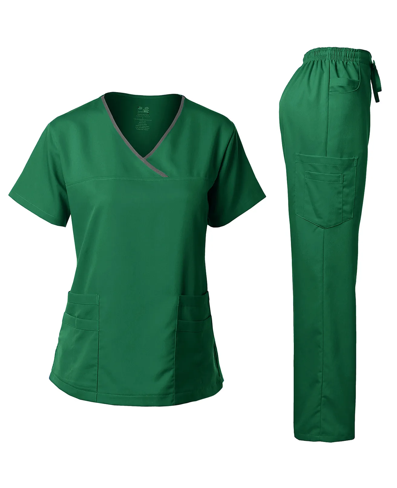 Natural Stretch Women's V-Neck Scrub Sets [NS2100]