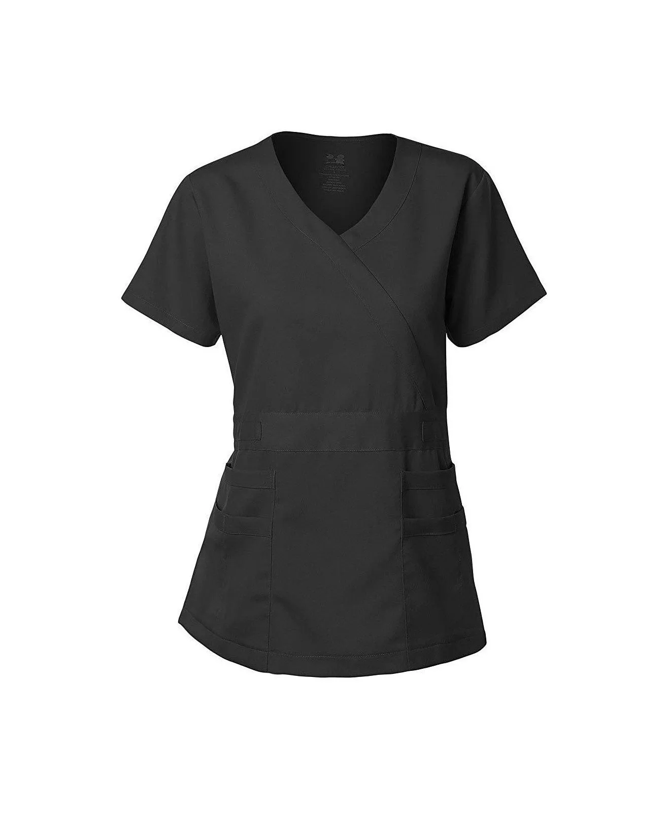 Natural Stretch Women's Y-Neck Scrub Top