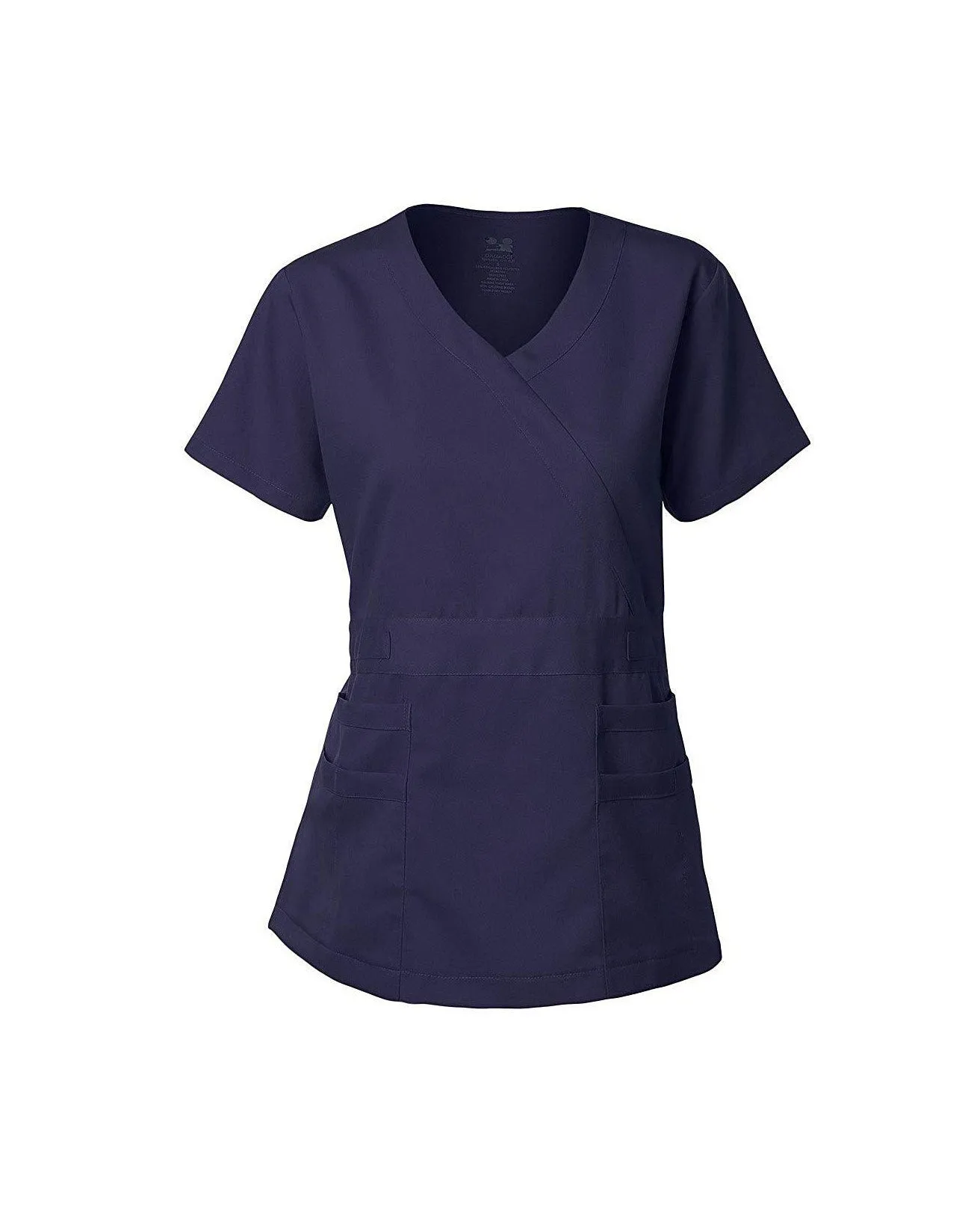 Natural Stretch Women's Y-Neck Scrub Top