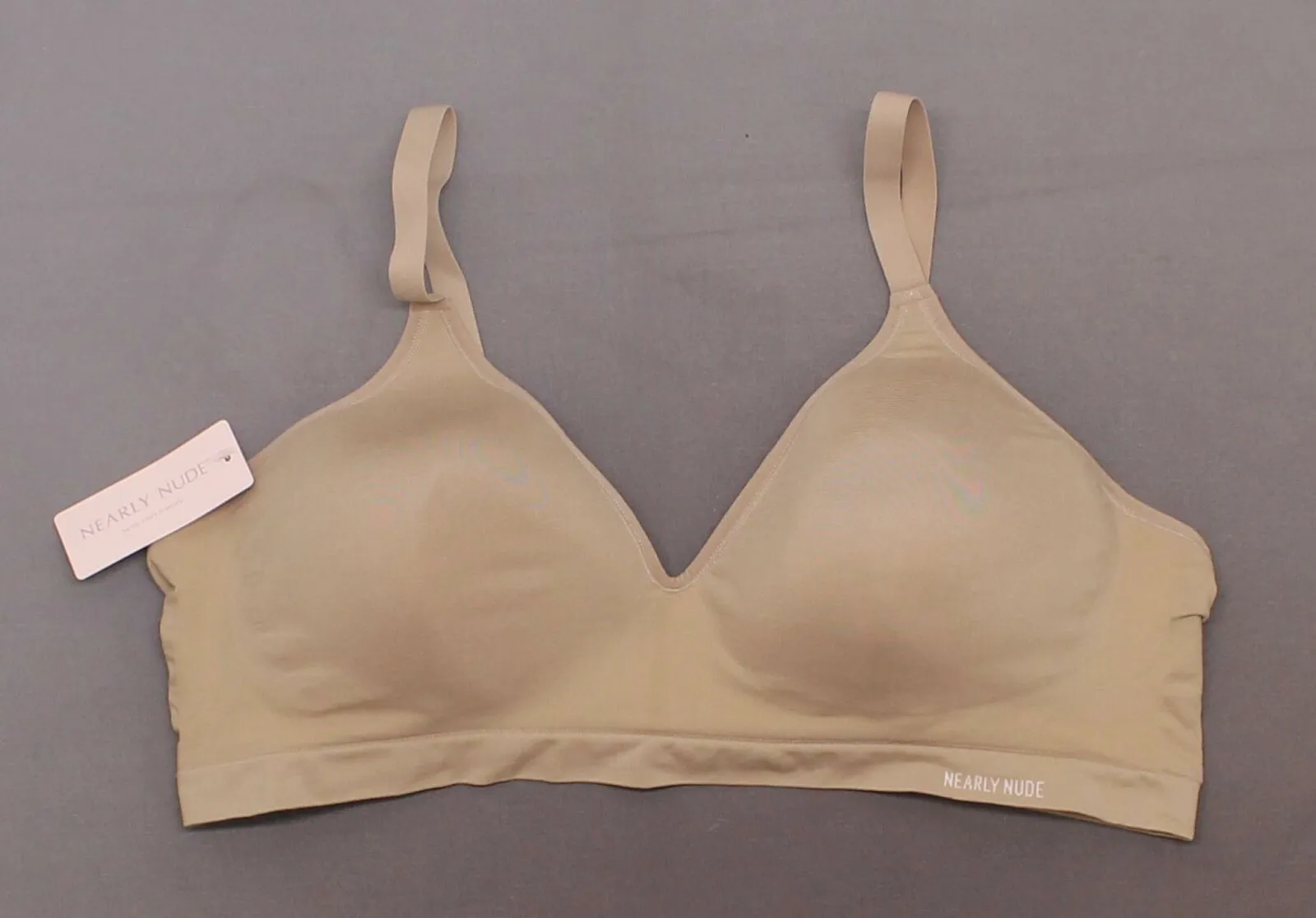 Nearly Nude Women's Plus Side Seamless Comfortable Lounge Bra