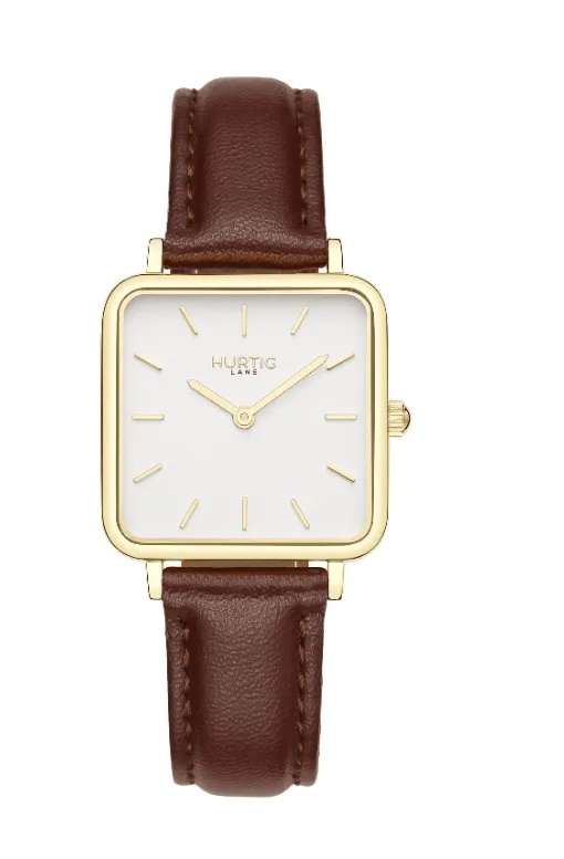 Nelio Square Women's Vegan Leather Watch | Multiple Colours