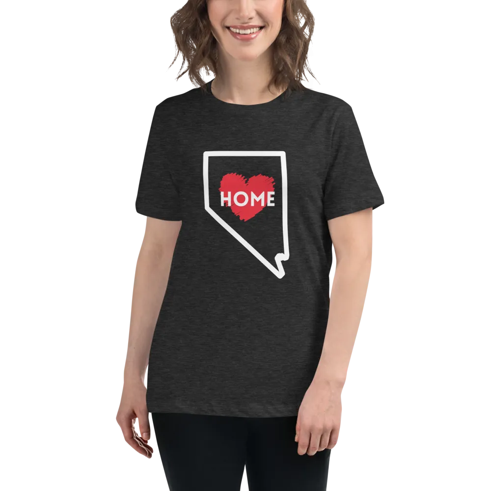 NEVADA IS HOME Women's Relaxed T-Shirt