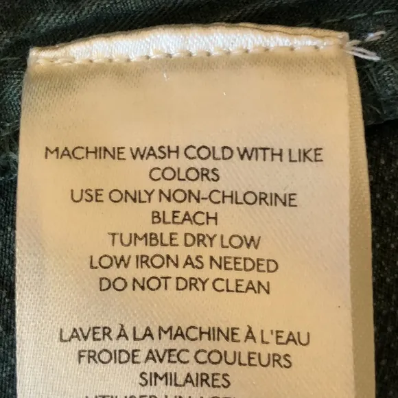 New FREE PEOPLE Women's Size 10 Dried Pine Green Bette Washed Moto Shorts