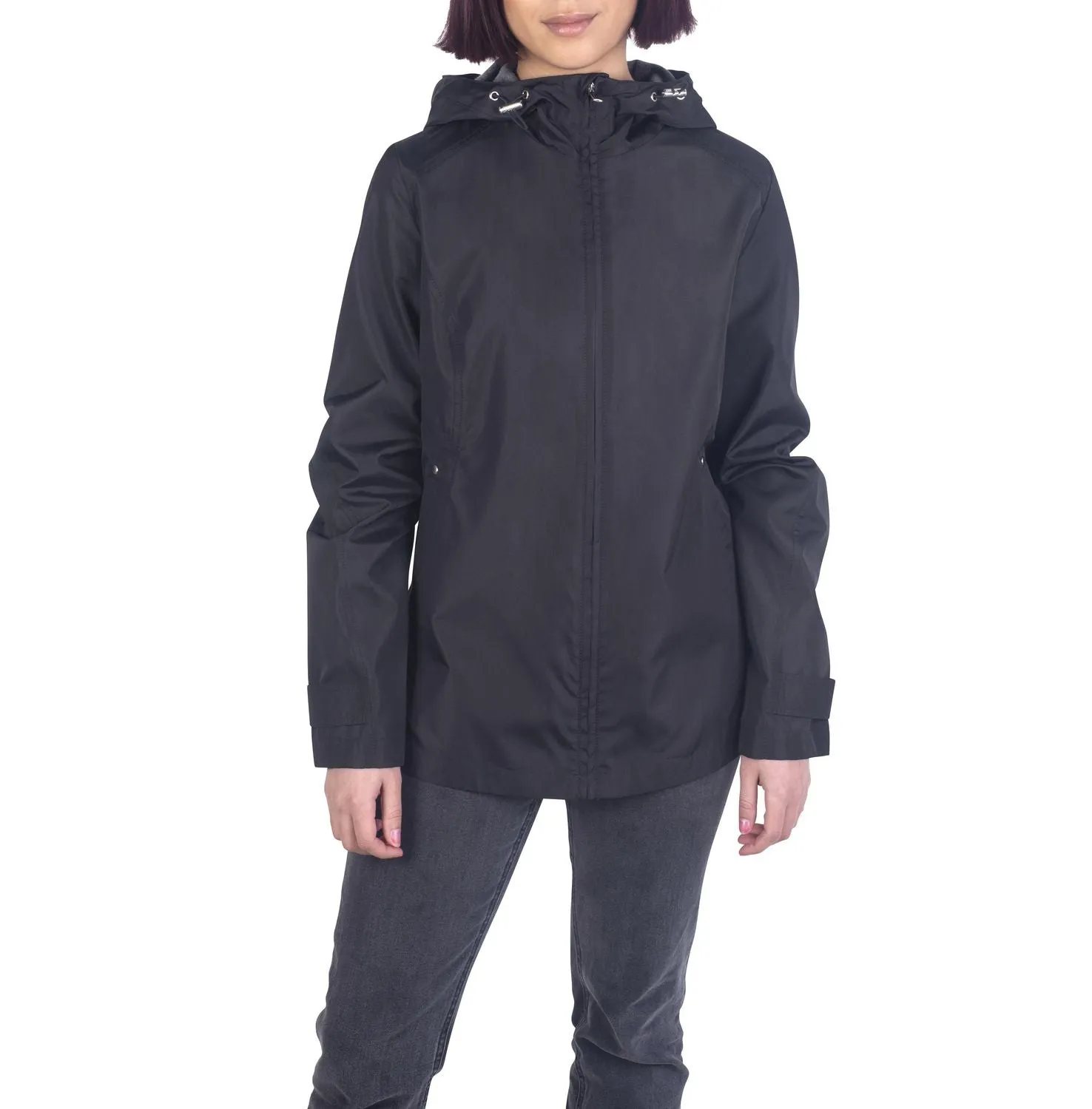 New George Women's Anorak Jacket in Black, nice lightweight, Sz M!