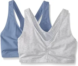 New with tags! Hanes Women's X-Temp ComfortFlex Fit Pullover Bra MHH570 2-Pack, Sz XL! Fits 40 C/D, 42 B/C