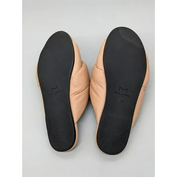 NIB Marc Fisher LTD Olgalia Women's Sandal Medium Natural Size 5.5 M (MSRP $150)