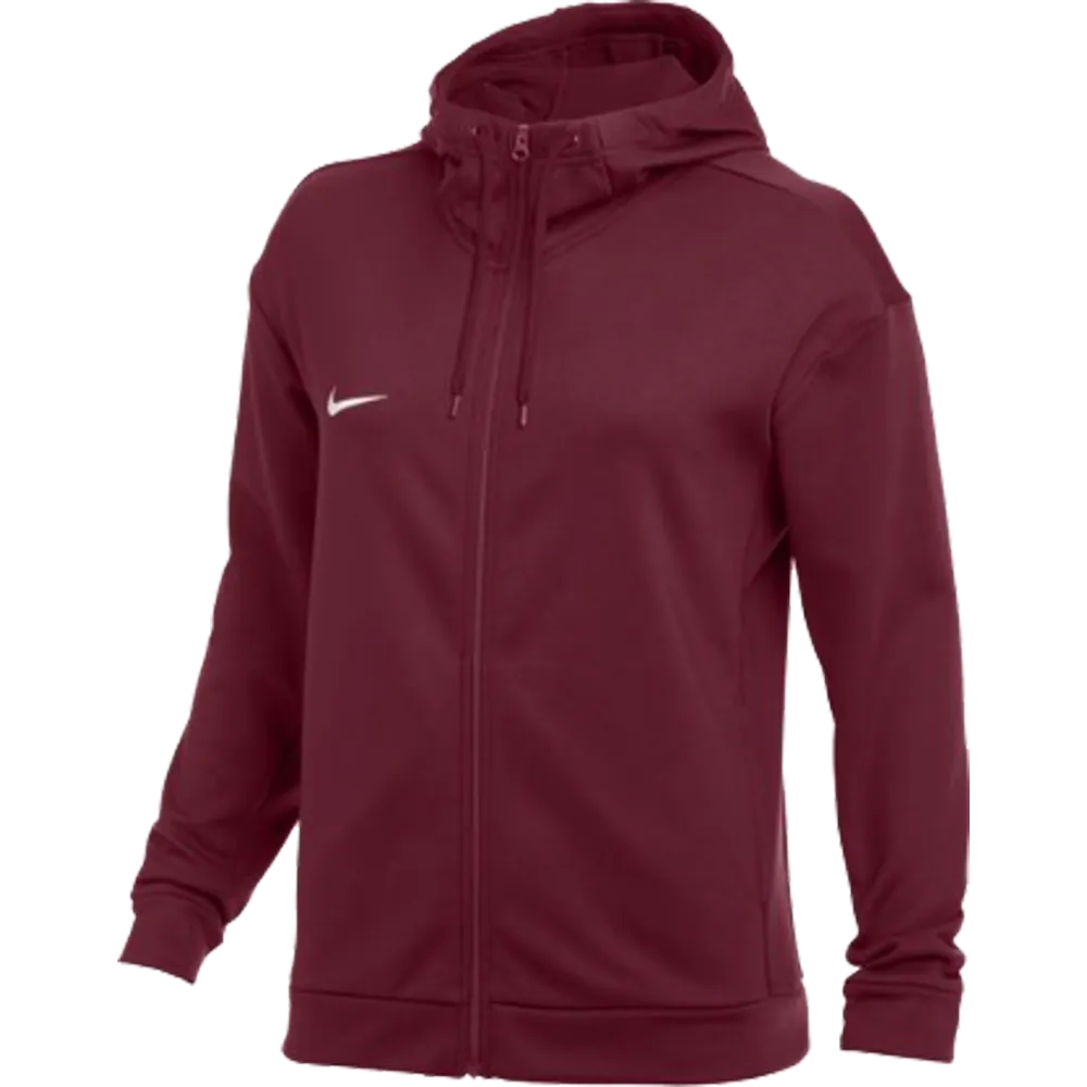 Nike Women's Therma All Time Full Zip Rib Drawcord (Loose Fit)
