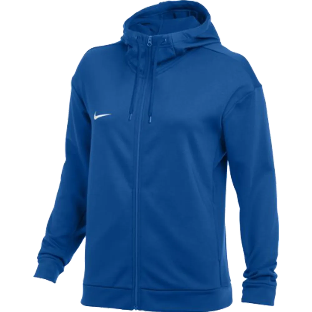Nike Women's Therma All Time Full Zip Rib Drawcord (Loose Fit)
