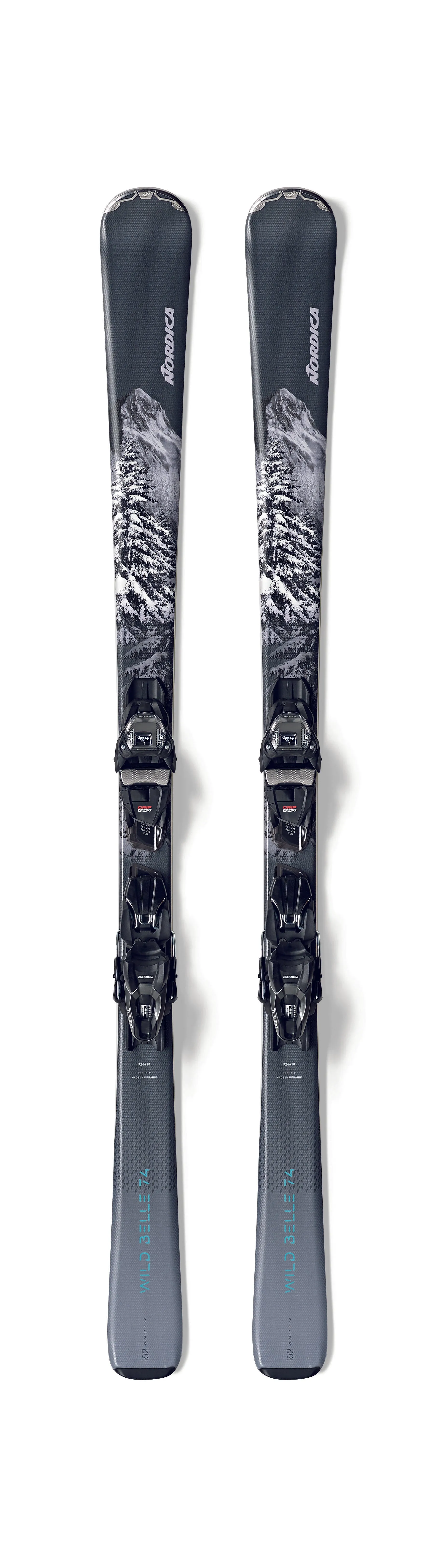 Nordica Wild Belle 74 (Tp2 Compact 10 System Binding) Skis Womens 2025