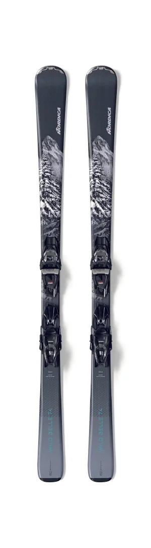 Nordica Wild Belle 74 (Tp2 Compact 10 System Binding) Skis Womens 2025
