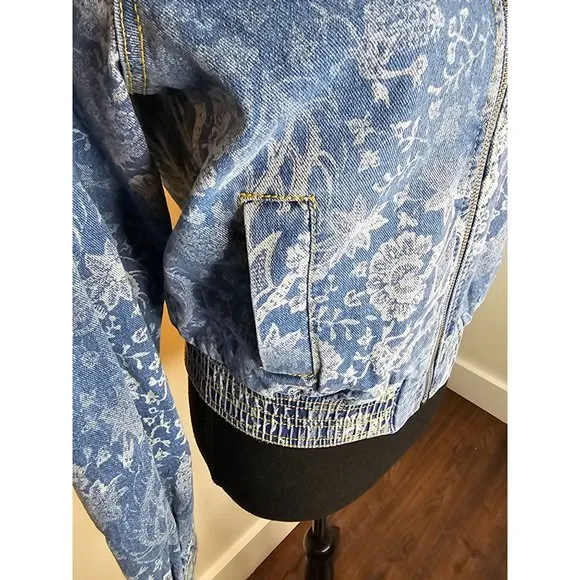 NWOT I*N*C International‎ Concepts size S women's jean jacket