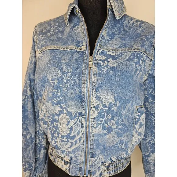 NWOT I*N*C International‎ Concepts size S women's jean jacket