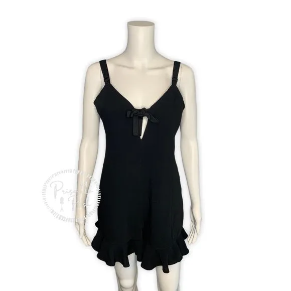 NWT Cinq a Sept Audrey Romper in Black