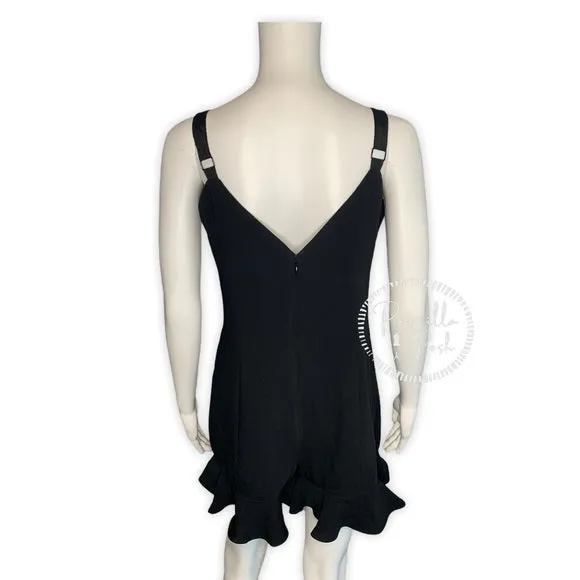 NWT Cinq a Sept Audrey Romper in Black