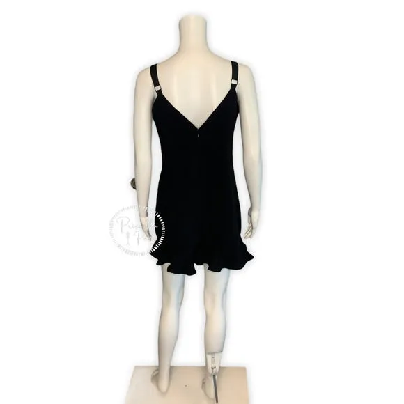 NWT Cinq a Sept Audrey Romper in Black
