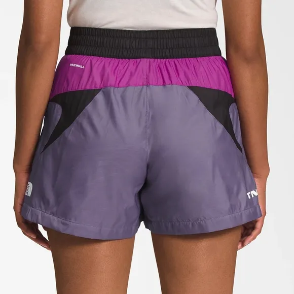 NWT The North Face Lunar Slate/Cactus Flower Purple TNF X WindWall Shorts M