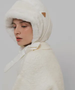 OBER Golf Warm Ecofur Hat - Ivory