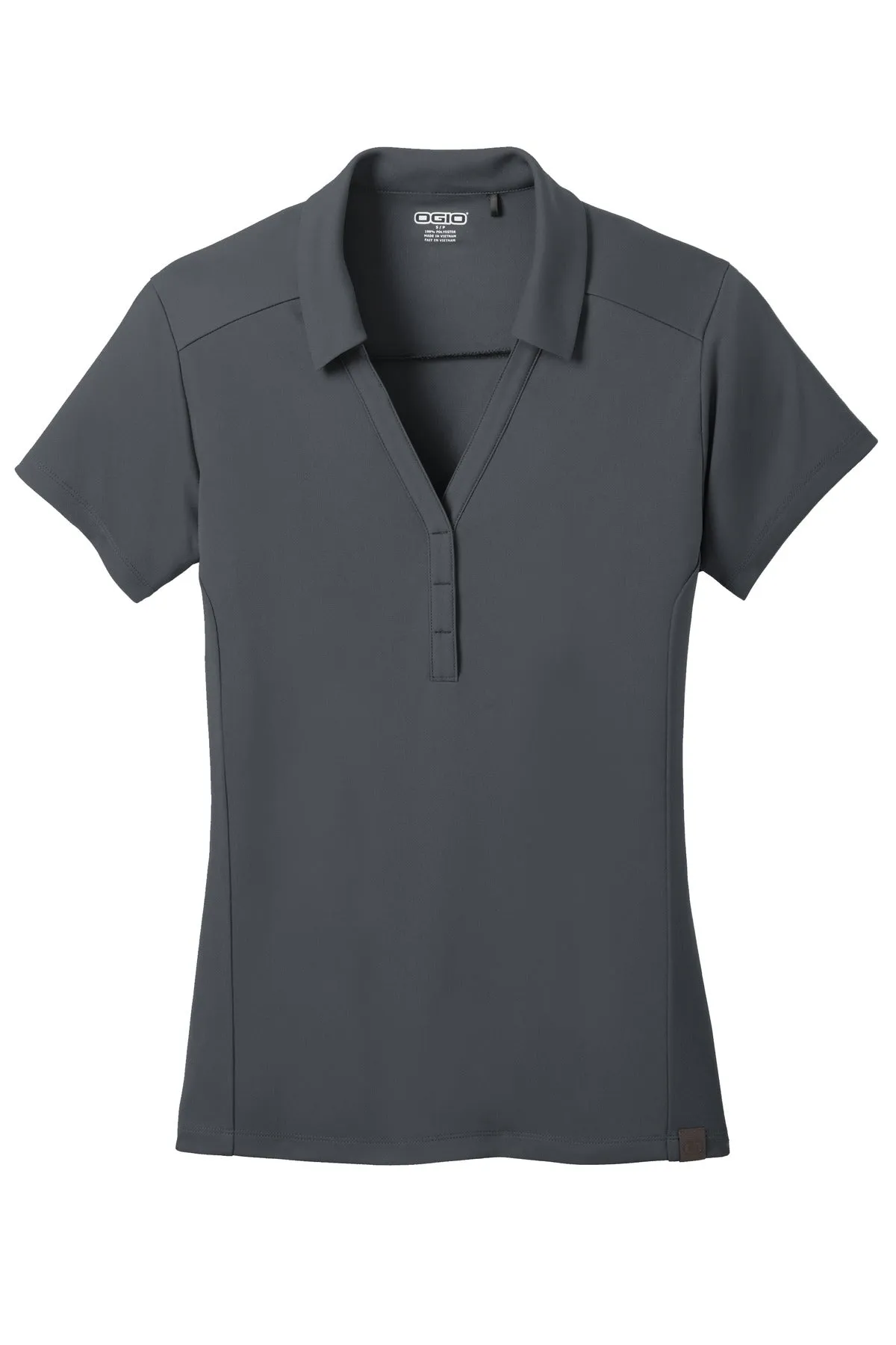 OGIO Women's Framework Polo. LOG125 Diesel Grey