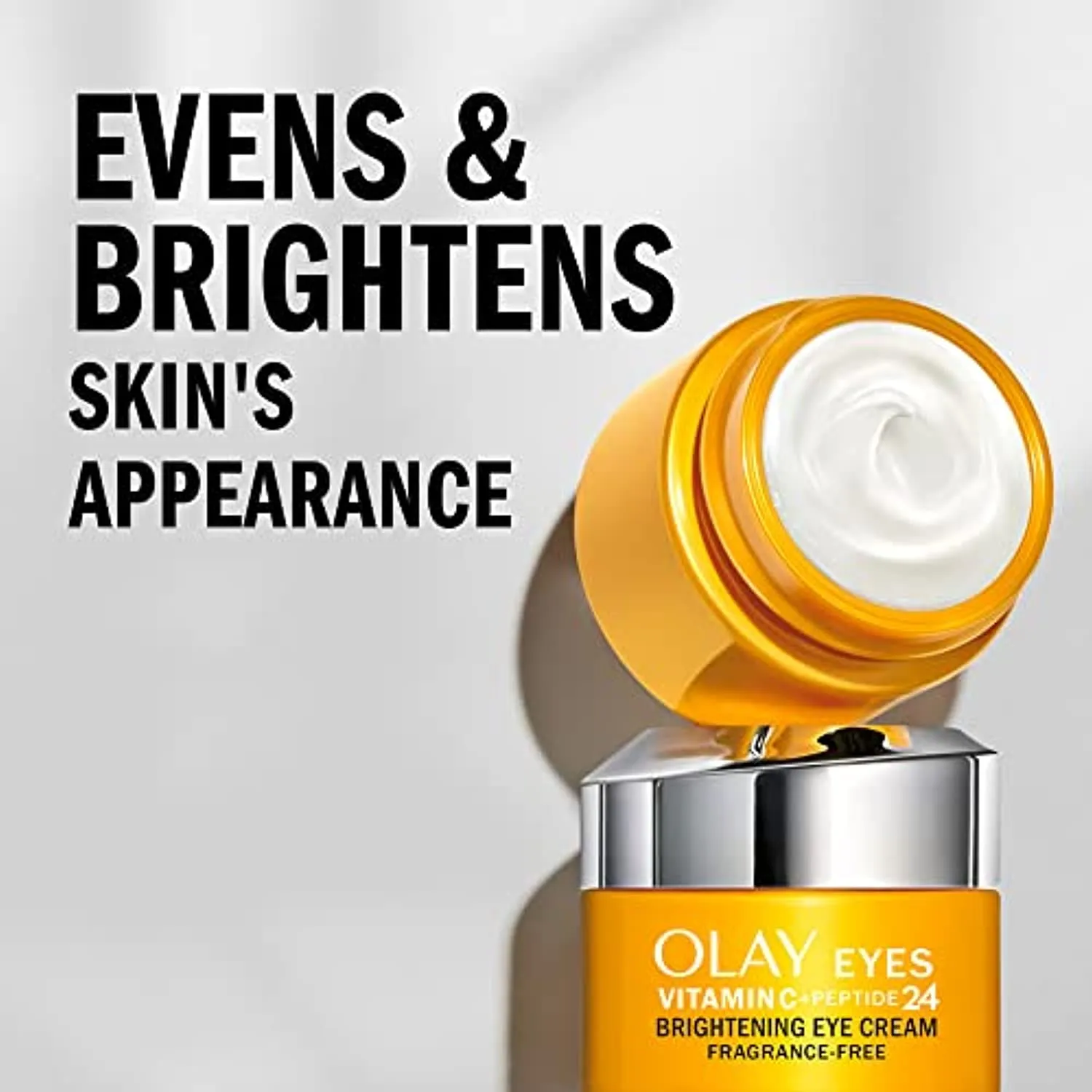 Olay Vitamin C   Peptide 24 Brightening Eye Cream, Fragrance-Free, Whip Face Moisturizer Travel/Trial Size Gift Set