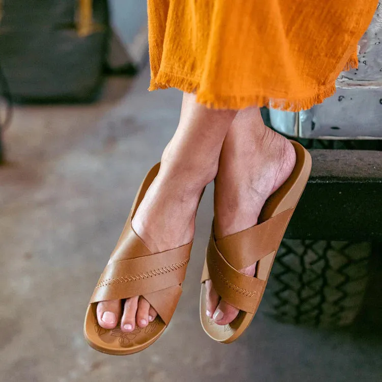 Olukai Kīpe‘a ‘Olu Women's Slide Sandals
