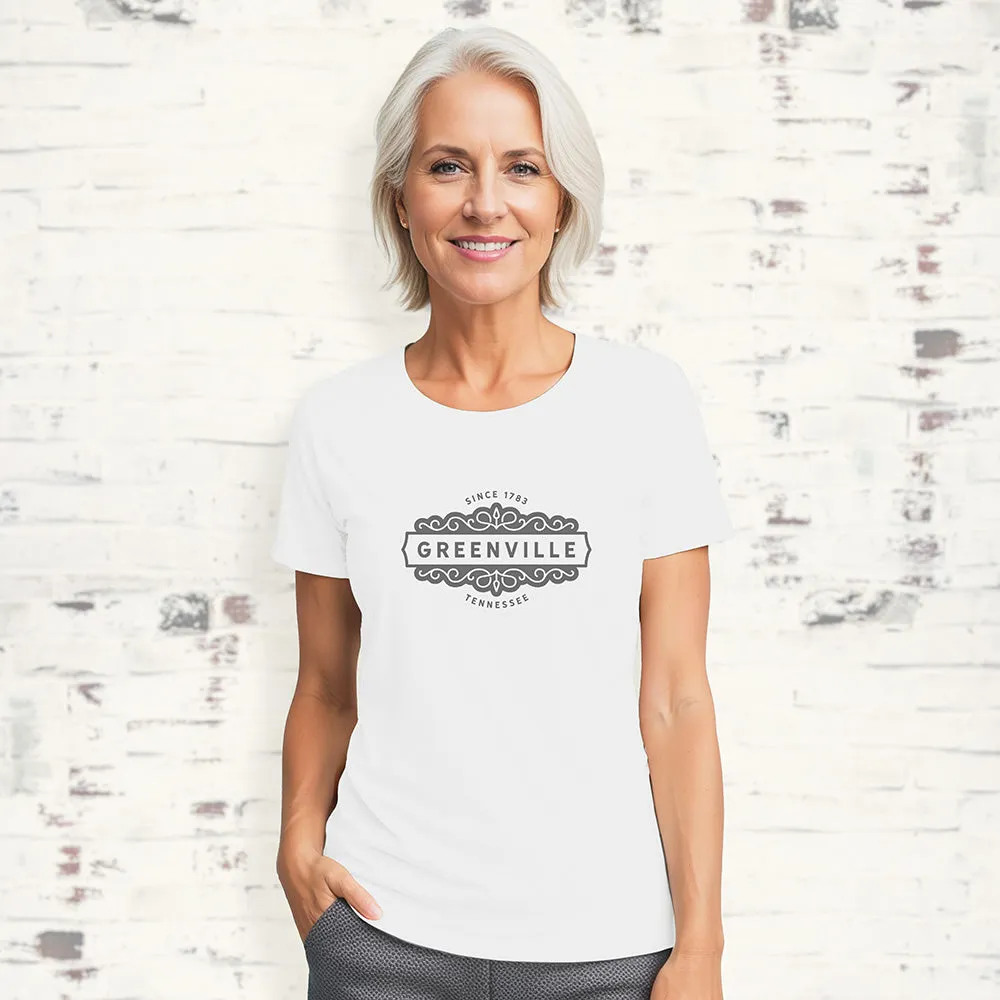 Ornamental Custom City, State - Women's Custom T-Shirt