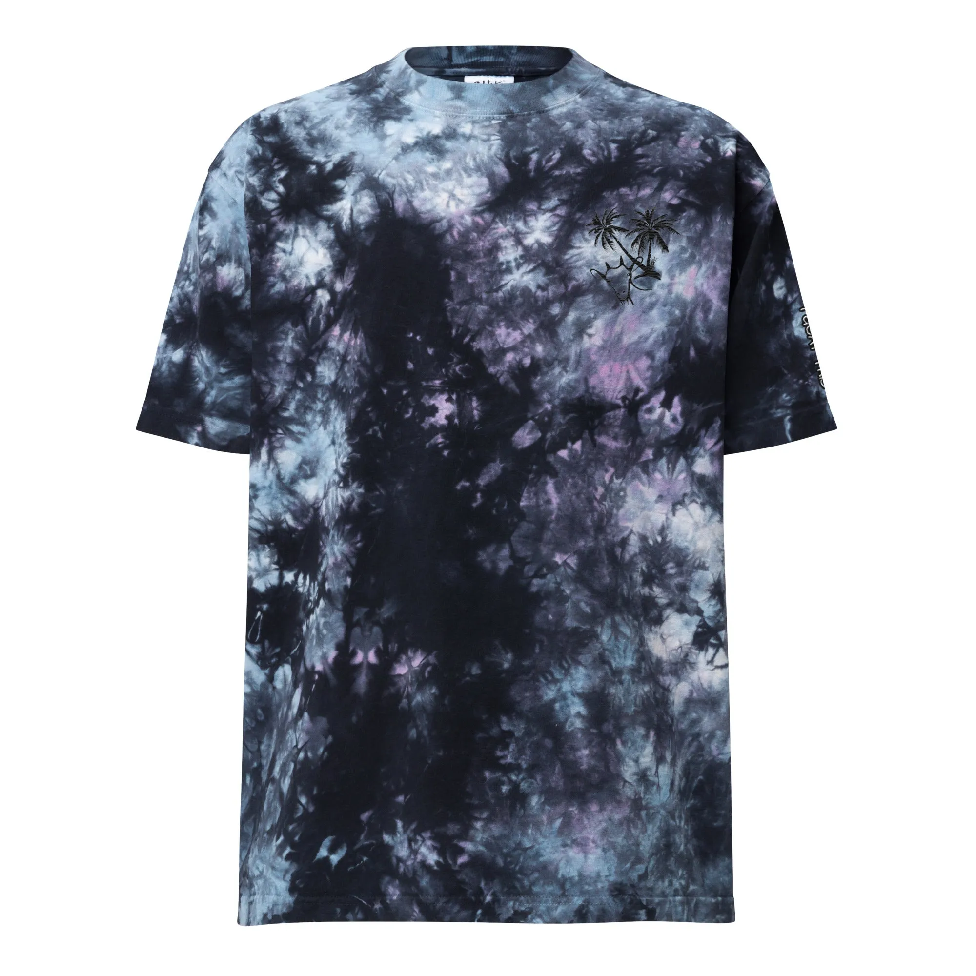 Oversized tie-dye t-shirt- Goat Tropics