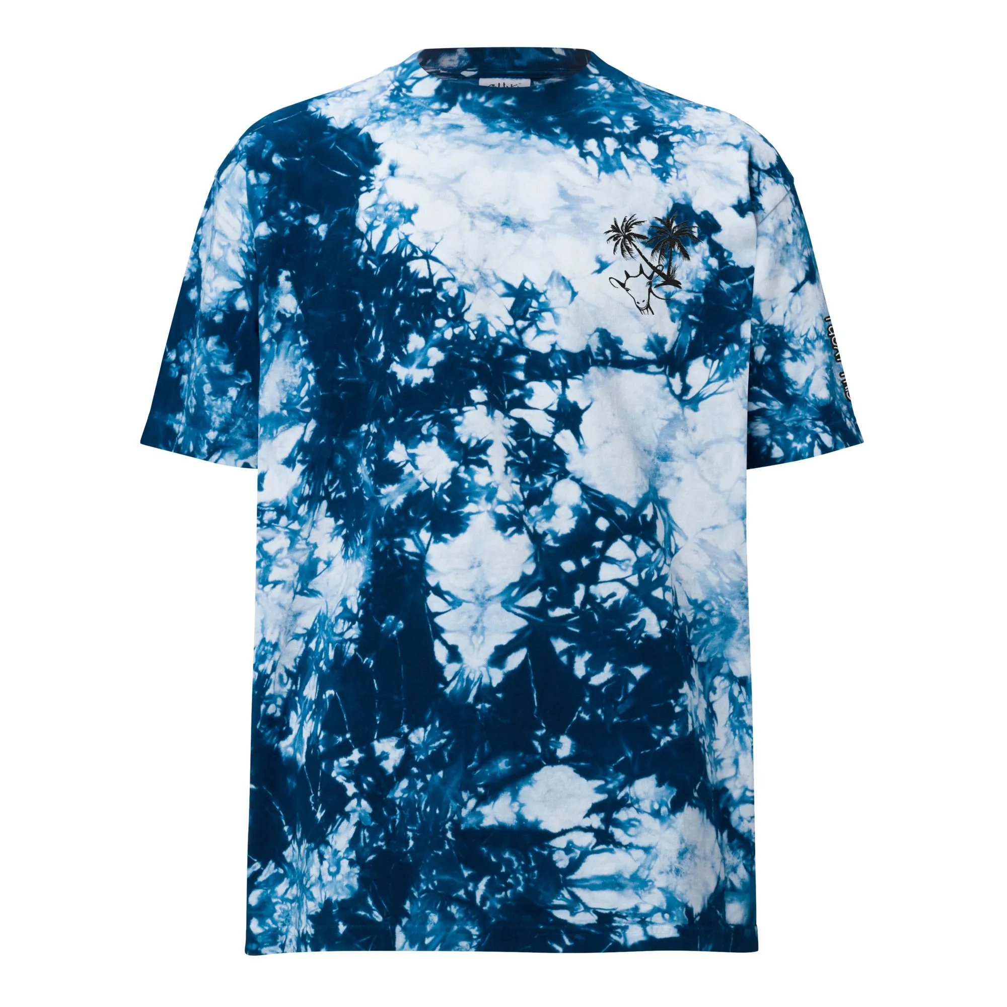 Oversized tie-dye t-shirt- Goat Tropics