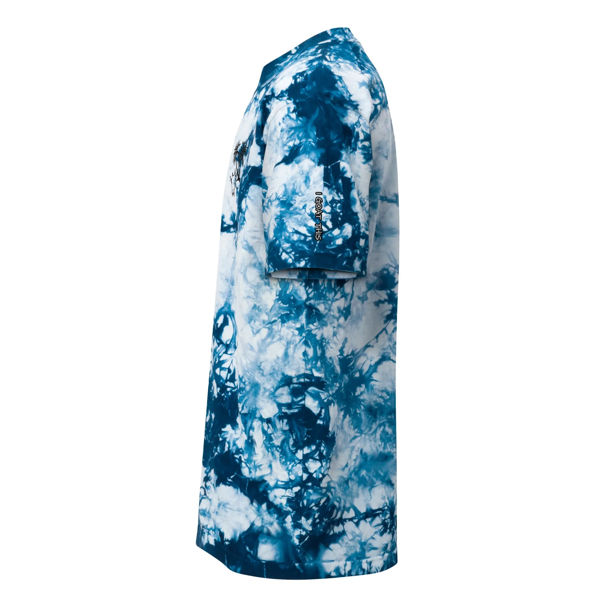 Oversized tie-dye t-shirt- Goat Tropics