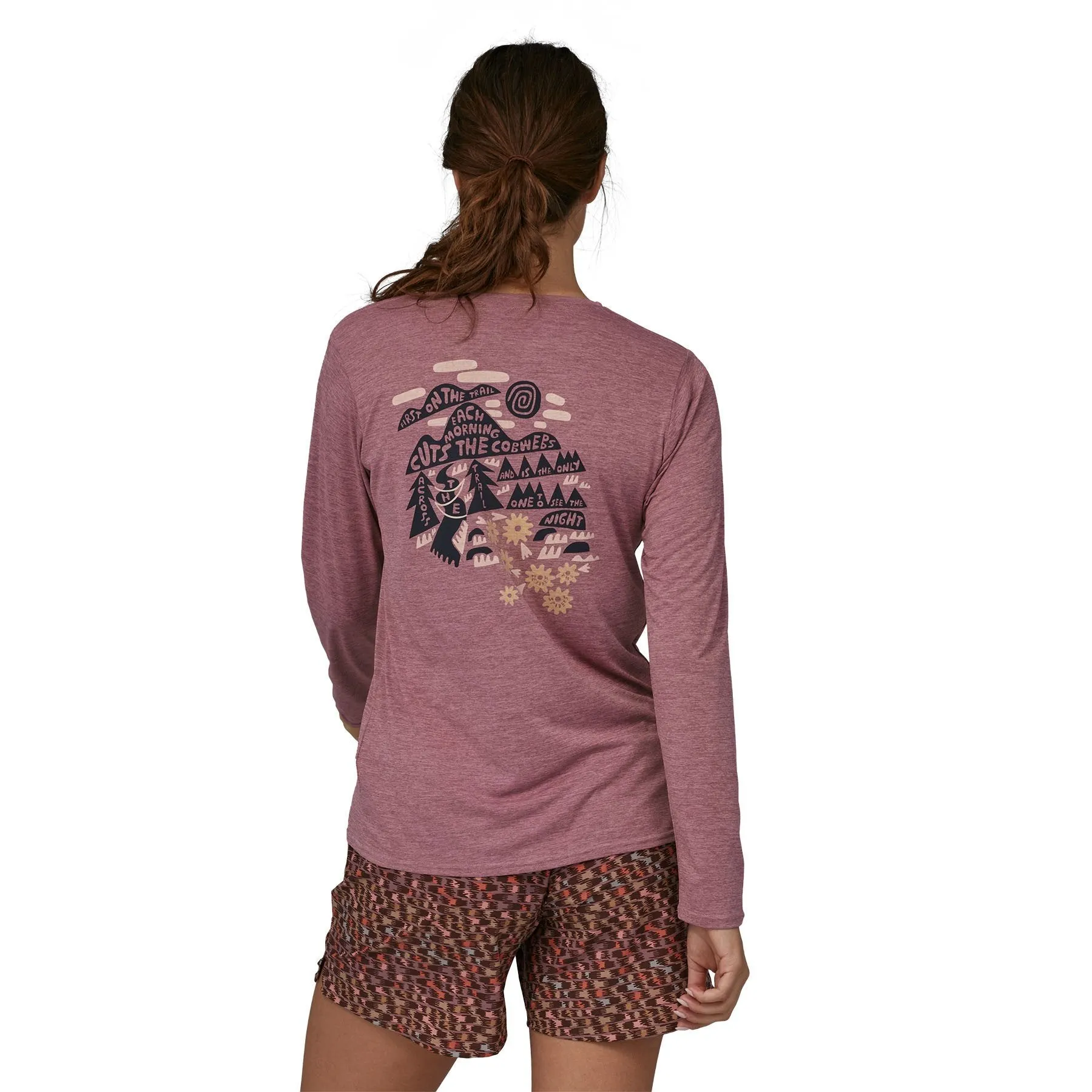 Patagonia Women's Long-Sleeved Capilene® Cool Daily Graphic Shirt