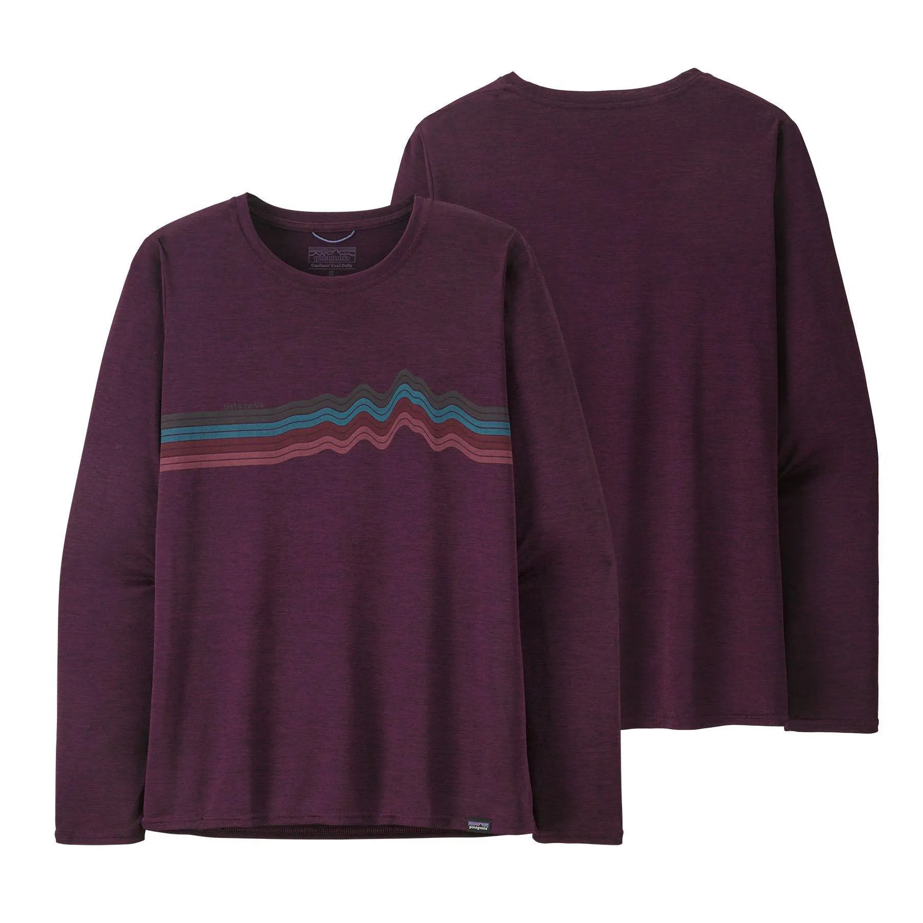 Patagonia Women's Long-Sleeved Capilene® Cool Daily Graphic Shirt