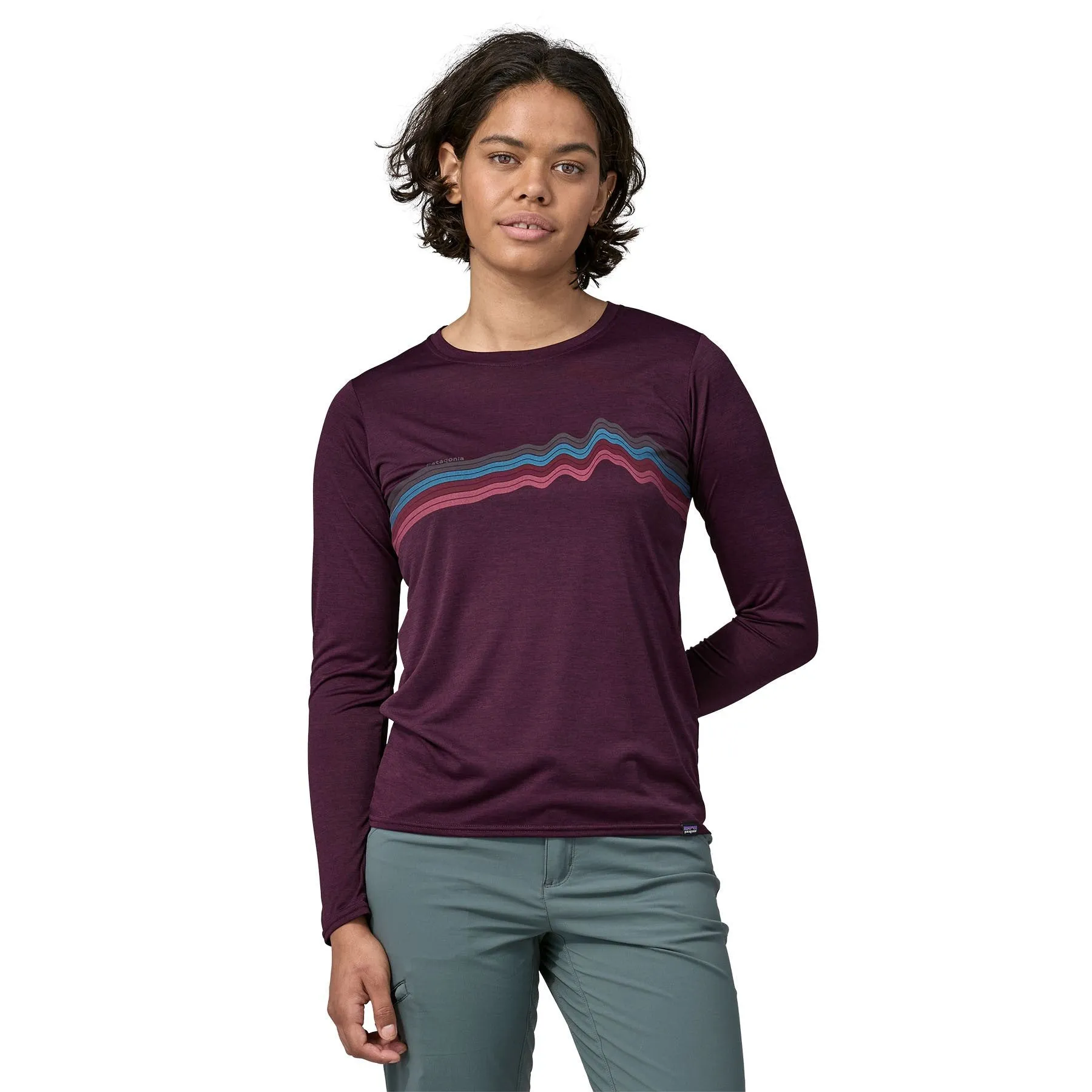 Patagonia Women's Long-Sleeved Capilene® Cool Daily Graphic Shirt