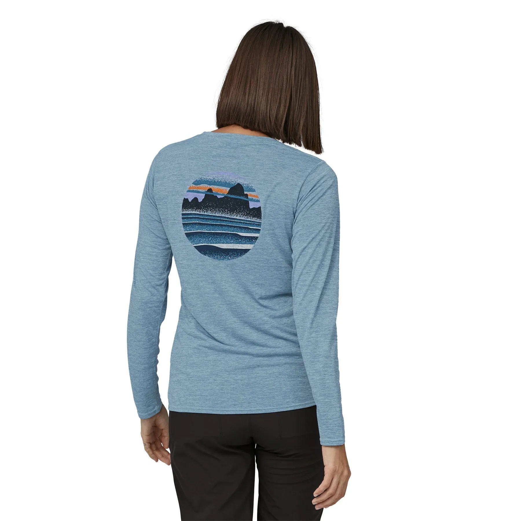 Patagonia Women's Long-Sleeved Capilene® Cool Daily Graphic Shirt