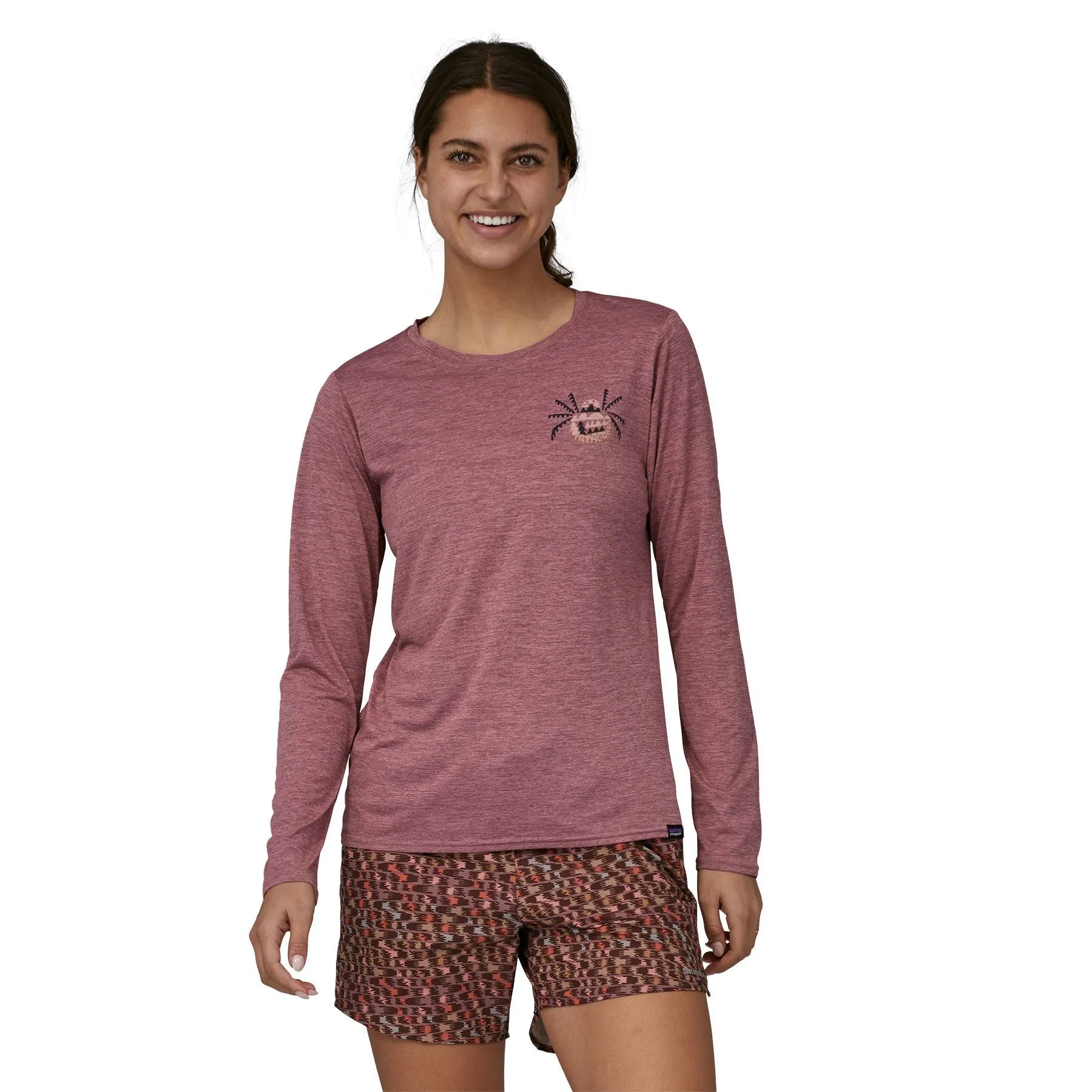 Patagonia Women's Long-Sleeved Capilene® Cool Daily Graphic Shirt