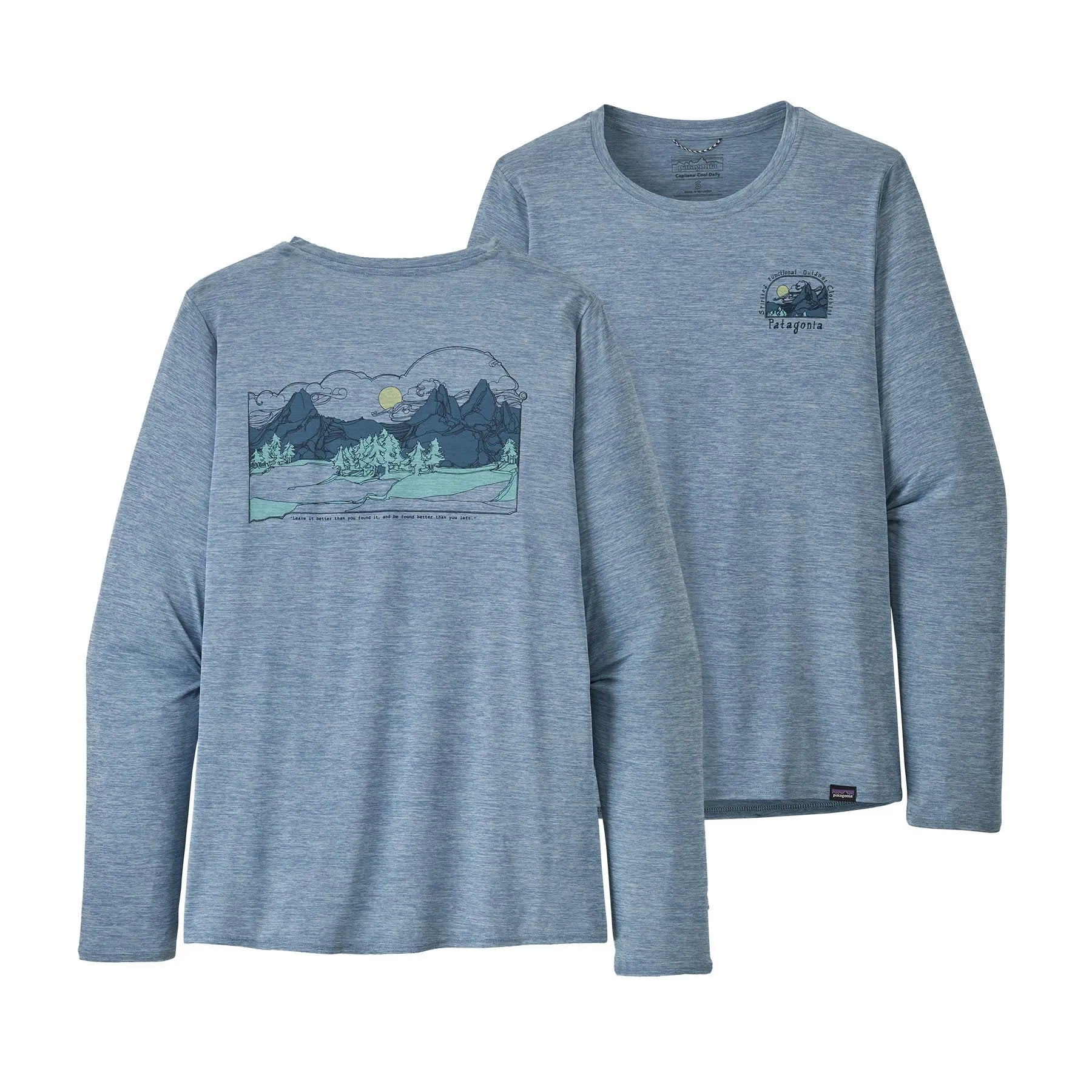 Patagonia Women's Long-Sleeved Capilene® Cool Daily Graphic Shirt
