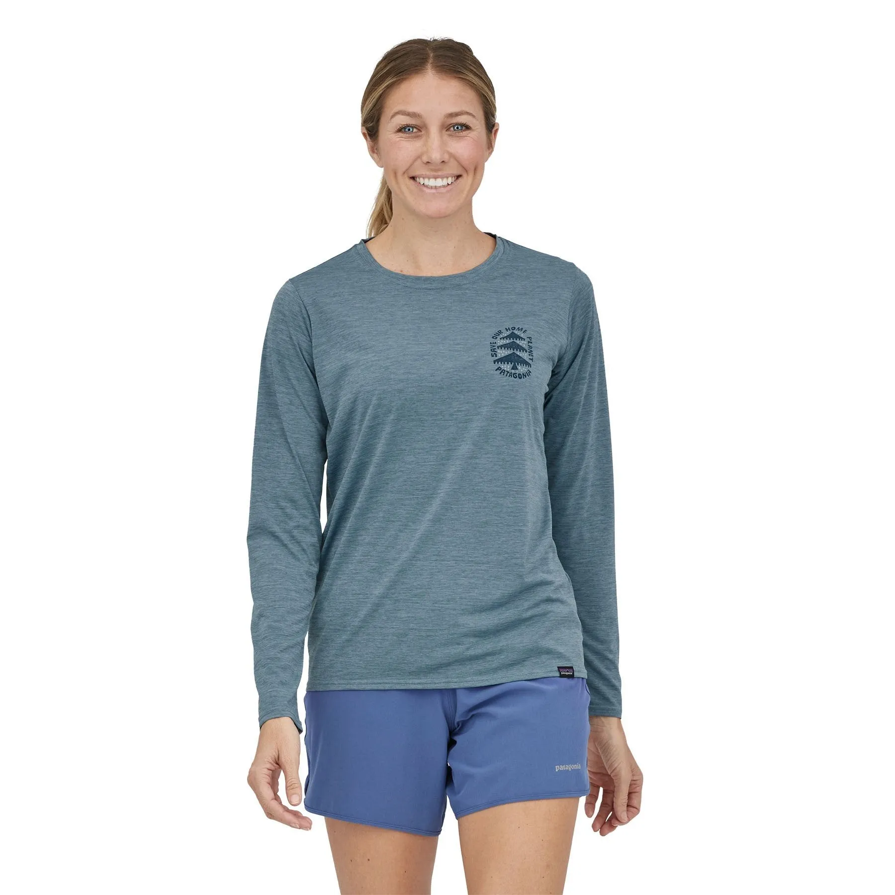 Patagonia Women's Long-Sleeved Capilene® Cool Daily Graphic Shirt